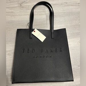 BRAND NEW WITH TAGS Ted Baker Tote Bar Black